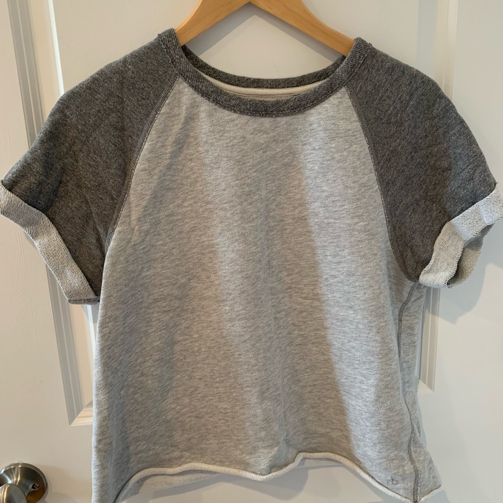 Rag & Bone Grey Sweatshirt Tee